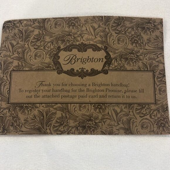 BRIGHTON Spring Poopy Collection Canvas Shoulder Bag - Picture 14 of 15